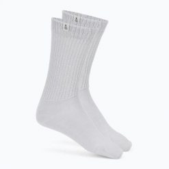 Skarpety damskie JOYINME Ground Yourself. Szare skarpetki Joy in me, bez wzorów, z bawełny. Za 39.99 zł.