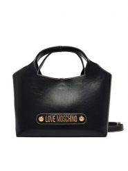 LOVE MOSCHINO Torebka JC4130PP1OLH0000 Czarny. Czarne torebki klasyczne Love Moschino, bez wzorów, ze skóry, bez dodatków. Za 859.99 zł.
