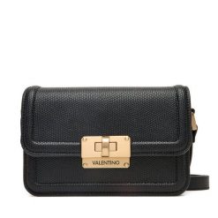 Torebka Valentino. Czarne listonoszki Valentino, bez wzorów, bez dodatków. Za 419.99 zł.