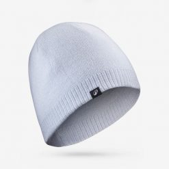 Czapka narciarska dla dorosłych Wedze Simple 100. Niebieskie czapki zimowe WED'ZE, bez wzorów, z dzianiny, sportowe. Za 29.99 zł.