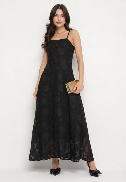 Czarna Rozkloszowana Sukienka Vices z Gorsetowym Wiązaniem Fenosella. Czarne sukienki Born2be, na imprezę, l, bez wzorów, eleganckie, bez kołnierzyka, bez ramiączek, midi, gorsetowe. Za 109.99 zł.