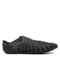 Buty na siłownię Vibram Fivefingers. Czarne buty treningowe Vibram Fivefingers, bez wzorów, bez zapięcia, na fitness i siłownię, vibram fivefingers. Za 389.99 zł.