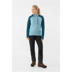 Bluza trekkingowa damska Viking Delmore. Czarne bluzy Viking, s, bez wzorów, bez kaptura, trekkingowe. Za 289.90 zł.