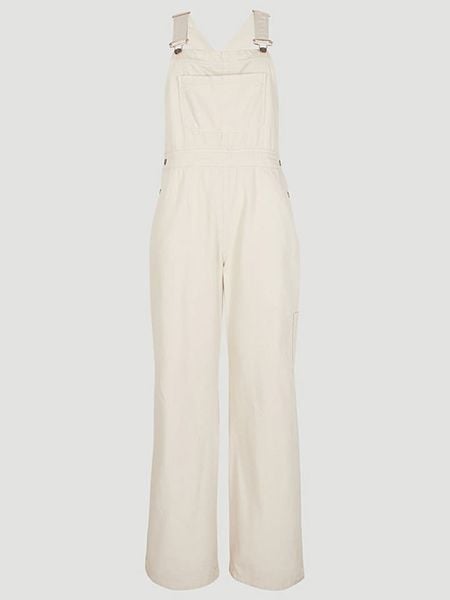 O'Neill Ogrodniczki "Koa" w kolorze beżowym rozmiar: S. Brązowe kombinezony O'Neill, s, bez wzorów, z bawełny, bez kołnierzyka, bez ramiączek. Za 110.04 zł.