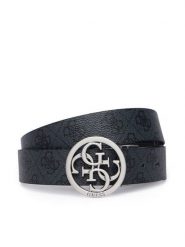 Guess Pasek BM7960 P6435 Czarny. Czarne paski Guess, z aplikacjami, ze skóry. Za 284.99 zł.