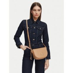 Torebka U.S. Polo Assn. Brązowe listonoszki U.S. Polo Assn., bez wzorów, bez dodatków. Za 114.99 zł.