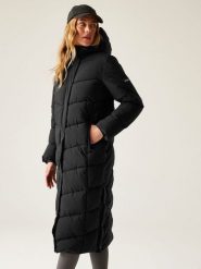 Regatta Płaszcz pikowany "Eloria" w kolorze czarnym rozmiar: 44. Czarne płaszcze Regatta, bez wzorów, bez kaptura. Za 295.99 zł.