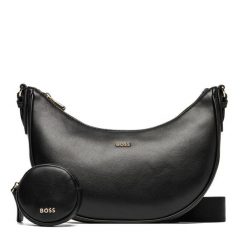Torebka BOSS. Czarne torebki klasyczne Boss, bez wzorów, klasyczne, bez dodatków. Za 799.99 zł.