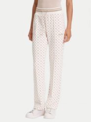 Guess Spodnie dresowe V5YB20 KB212 Écru Regular Fit. Spodnie dresowe Guess, z aplikacjami, z dresówki. Za 259.99 zł.