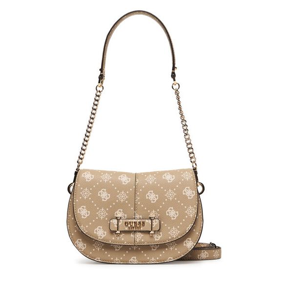 Torebka Guess. Brązowe torebki klasyczne Guess, z aplikacjami, klasyczne, bez dodatków. Za 362.99 zł.