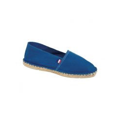 Espadryle Kariban Made in France. Niebieskie espadryle KARIBAN, bez wzorów, bez obcasa. Za 123.50 zł.