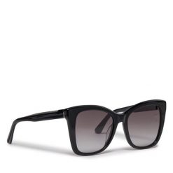Okulary przeciwsłoneczne Calvin Klein. Czarne okulary przeciwsłoneczne Calvin Klein, bez wzorów. Za 869.99 zł.
