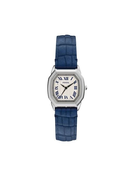 Fossil Zegarek Harlow ES5425 Niebieski. Niebieskie, analogowe zegarki Fossil. Za 689.99 zł.