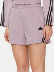 Adidas Szorty sportowe Future Icons 3-Stripes IS3615 Fioletowy Relaxed Fit. Fioletowe szorty sportowe adidas, bez wzorów, z syntetyku. Za 119.99 zł.