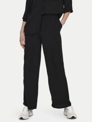 JDY Spodnie materiałowe Divya 15271184 Czarny Regular Fit. Czarne spodnie materiałowe JDY, bez wzorów, z materiału. Za 89.99 zł.