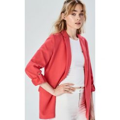 Gładka marynarka - Pomarańczo. Marynarki i żakiety marki Sinsay. Za 69.99 zł.
