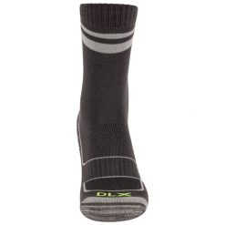 Skarpety Unisex Dla Dorosłych Dvander (zestaw 2 Sztuk). Czarne skarpetki Trespass, bez wzorów, z elastanu. Za 136.99 zł.