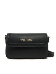 Valentino Torebka Ivy VBS8NR09 Czarny. Czarne listonoszki Valentino, bez wzorów, ze skóry, bez dodatków. Za 259.99 zł.