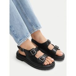 Sandały G-Star. Czarne sandały G-Star, bez wzorów, retro, bez obcasa, na płaskiej podeszwie, bez zapięcia. Za 149.99 zł.