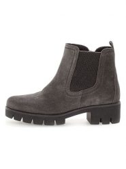 Gabor Skórzane botki w kolorze szarym rozmiar: 38,5. Szare botki Gabor, bez wzorów, sportowe, bez zapięcia. Za 236.05 zł.