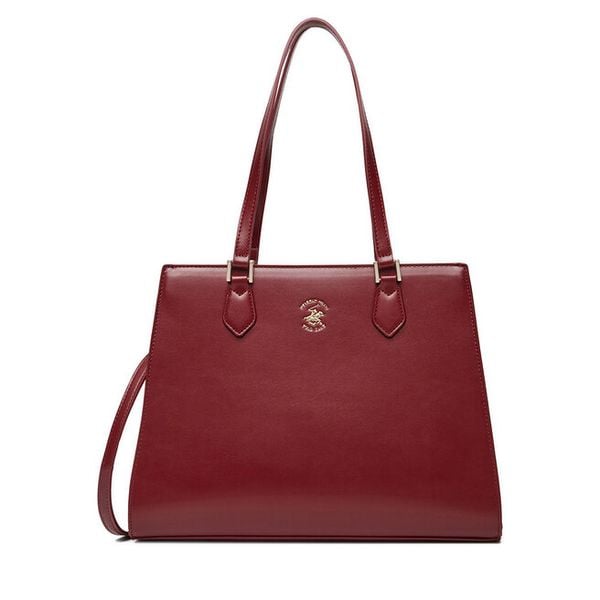 Torebka Beverly Hills Polo Club. Czerwone torebki klasyczne Beverly Hills Polo Club, bez wzorów, klasyczne, bez dodatków. Za 199.99 zł.