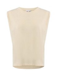 Marie Lund Koszula damska Kobiety beżowy|złoty marmurkowy, L. Brązowe koszule Marie Lund, l, bez wzorów, bez kołnierzyka, bez ramiączek. Za 179.95 zł.