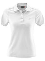Maier Sports Funkcyjna koszulka polo w kolorze białym rozmiar: 36. Białe t-shirty sportowe Maier Sports, bez wzorów, z materiału, bez ramiączek, outdoorowe. Za 83.81 zł.