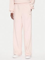Calvin Klein Jeans Spodnie dresowe LV047C249G Różowy Regular Fit. Czerwone spodnie dresowe Calvin Klein Jeans, bez wzorów, z bawełny. Za 399.99 zł.