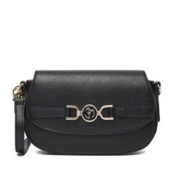 Torebka Eva Minge. Czarne listonoszki Eva Minge, bez wzorów, bez dodatków. Za 219.99 zł.