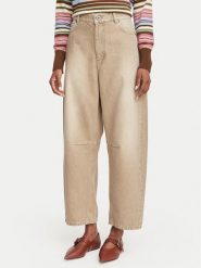 Weekend Max Mara Jeansy Arcadia 2625186061 Beżowy Boyfriend Fit. Brązowe jeansy Weekend Max Mara, bez wzorów, z bawełny. Za 889.99 zł.