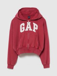 GAP Bluza w kolorze czerwonym rozmiar: XXL. Czerwone bluzy GAP, xxl, bez wzorów, bez ramiączek, bez kaptura. Za 166.49 zł.