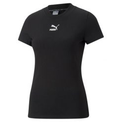 T-shirt z krótkim rękawem damski Puma CLASSICS SLIM. Białe t-shirty sportowe Puma, xs, bez wzorów, bez ramiączek. Za 123.90 zł.