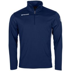 Bluza dresowa 1/4 z zamkiem błyskawicznym Stanno Pride. Niebieskie bluzy STANNO, m, bez wzorów, z dresówki, bez kaptura. Za 239.50 zł.