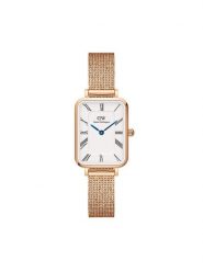 Daniel Wellington Zegarek Quadro Roman Numerals DW00100687 Złoty. Żółte, analogowe zegarki Daniel Wellington, złote. Za 519.99 zł.