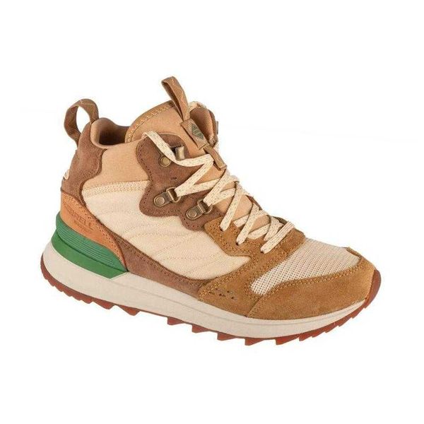 Buty Treningowe Damskie Alpine 83. Białe buty trekkingowe Merrell, bez wzorów, z gumy, bez zapięcia, trekkingowe. Za 651.99 zł.