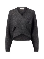 Msch Copenhagen Sweter z zawartością alpaki - MSCHZinelle Kobiety szary, L/XL. Szare swetry MSCH Copenhagen, l, bez wzorów, bez ramiączek. Za 429.95 zł.