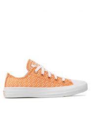 Converse Trampki Chuck Taylor All Star Light Curyy 572623C Pomarańczowy. Brązowe trampki Converse, bez wzorów, z materiału, retro, bez zapięcia. Za 209.99 zł.