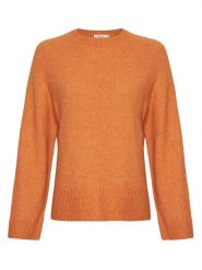 MOSS COPENHAGEN Sweter "Ceara Hope" w kolorze pomarańczowym rozmiar: S/M. Pomarańczowe swetry Moss Copenhagen, m, bez wzorów, z poliamidu, bez ramiączek. Za 162.87 zł.