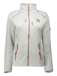 Geographical Norway Kurtka polarowa "Tarentella" w kolorze jasnoszarym rozmiar: XXL. Szare kurtki Geographical Norway, xxl, bez wzorów, z polaru, bez kaptura. Za 117.73 zł.