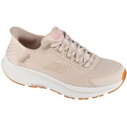 Buty do biegania damskie, Slip-Ins: Go Run Consistent 2.0 - Endure. Brązowe buty do biegania Skechers, bez wzorów, bez zapięcia, do biegania. Za 349.99 zł.