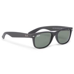 Okulary przeciwsłoneczne Ray-Ban. Czarne okulary przeciwsłoneczne Ray-Ban, bez wzorów. Za 499.99 zł.