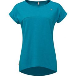 T-shirt damski Loap Blavekarka turkusowy. Niebieskie t-shirty Scarpa, bez wzorów, z bawełny, sportowe, bez kołnierzyka, bez ramiączek. Za 140.99 zł.