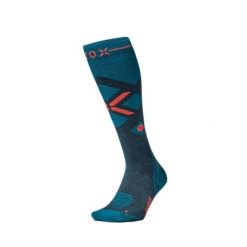 Skarpety narciarskie Stox. Niebieskie skarpetki STOX, bez wzorów, z materiału. Za 356.99 zł.