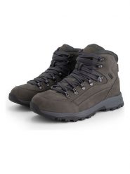 TRAVELIN' Skórzane buty trekkingowe w kolorze antracytowym rozmiar: 42. Czarne trekkingi Travelin', bez wzorów, bez zapięcia, outdoorowe. Za 448.99 zł.