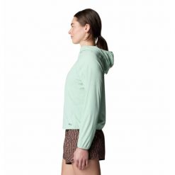 Bluza damska z kapturem Mountain Hardwear Sunshield™. Zielone bluzy MOUNTAIN HARDWEAR, bez wzorów, z kapturem. Za 452.50 zł.