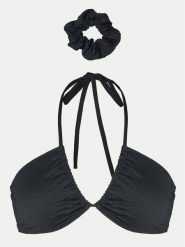 Calvin Klein Swimwear Góra od bikini KW0KW02726 Czarny. Czarne bikini Calvin Klein Swimwear, bez wzorów, z syntetyku. Za 159.99 zł.