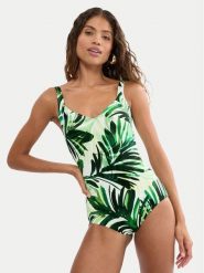 Triumph Strój kąpielowy Summer Palm 10226607 Zielony. Zielone stroje jednoczęściowe Triumph, bez wzorów, z syntetyku. Za 349.99 zł.