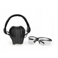 Słuchawki ochronne aktywne Active Pro + okulary. Zielone słuchawki do biegania REALHUNTER. Za 216.99 zł.