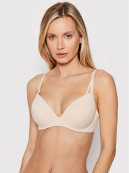 Calvin Klein Underwear Biustonosz push-up 000QF6016E Écru. Biustonosze Calvin Klein Underwear, bez wzorów, z syntetyku. Za 139.99 zł.