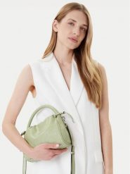 Guess Torebka HWMY96 59160 Zielony. Zielone torebki klasyczne Guess, z aplikacjami, ze skóry, bez dodatków. Za 319.99 zł.